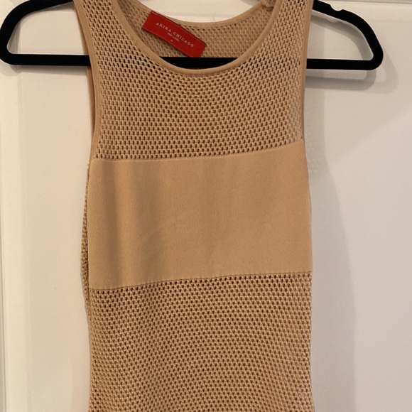 Tan womens body suit - Picture 4 of 5